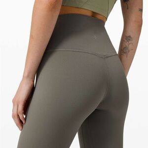 lululemon align pant *25” in grey sage